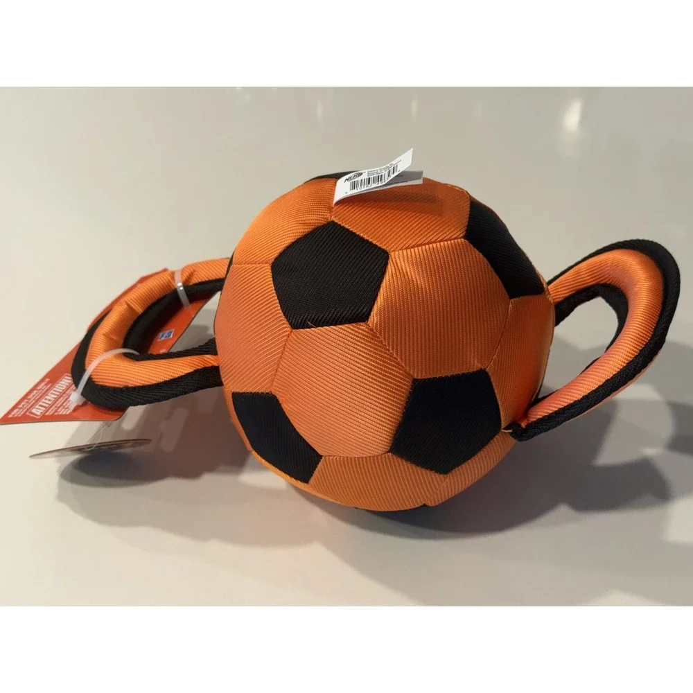 Nerf Dog Crinkle & Squeak Dog Toy Ball Halloween Squeaky Nylon